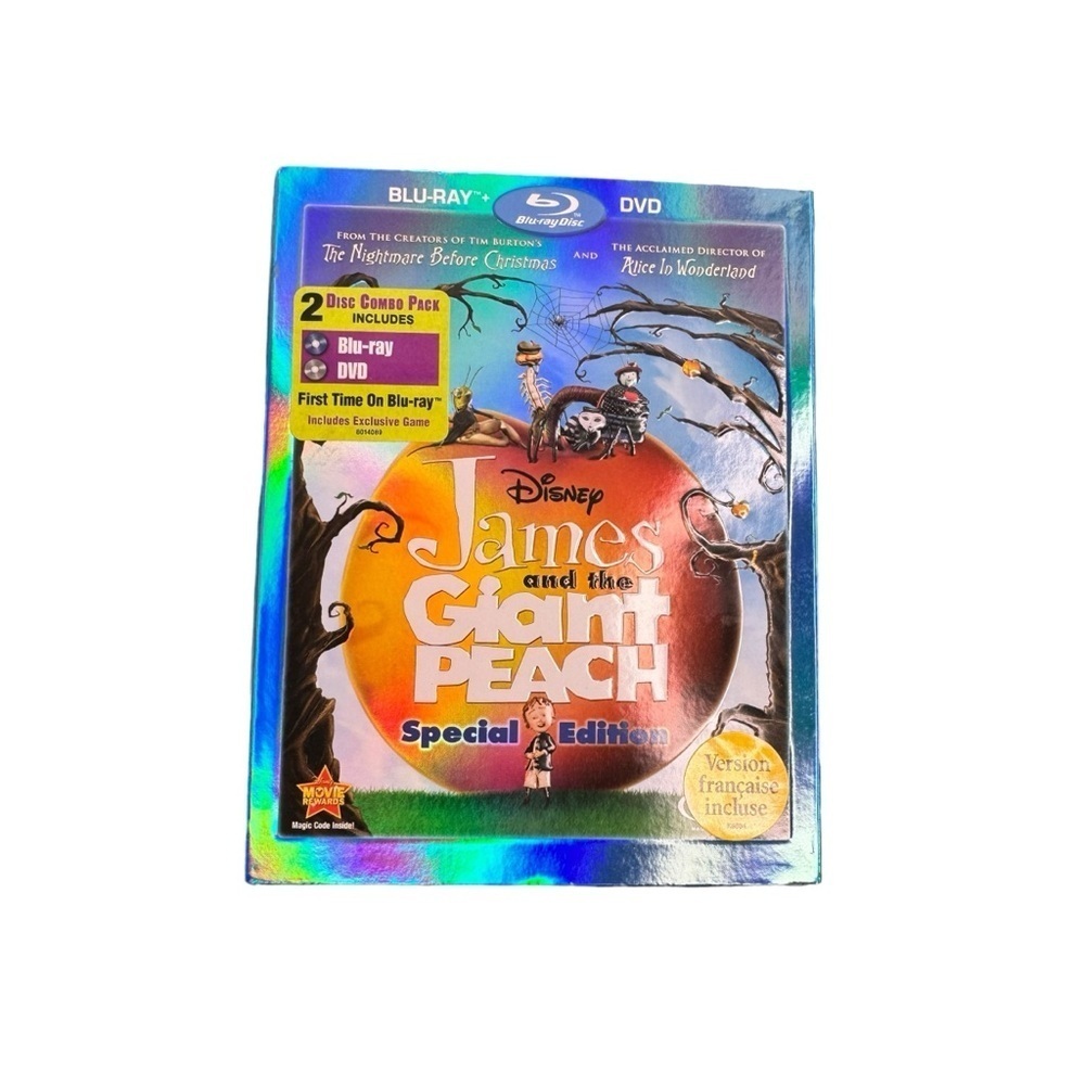 James & The Giant Peach Blu Ray Movie Brand New Sealed